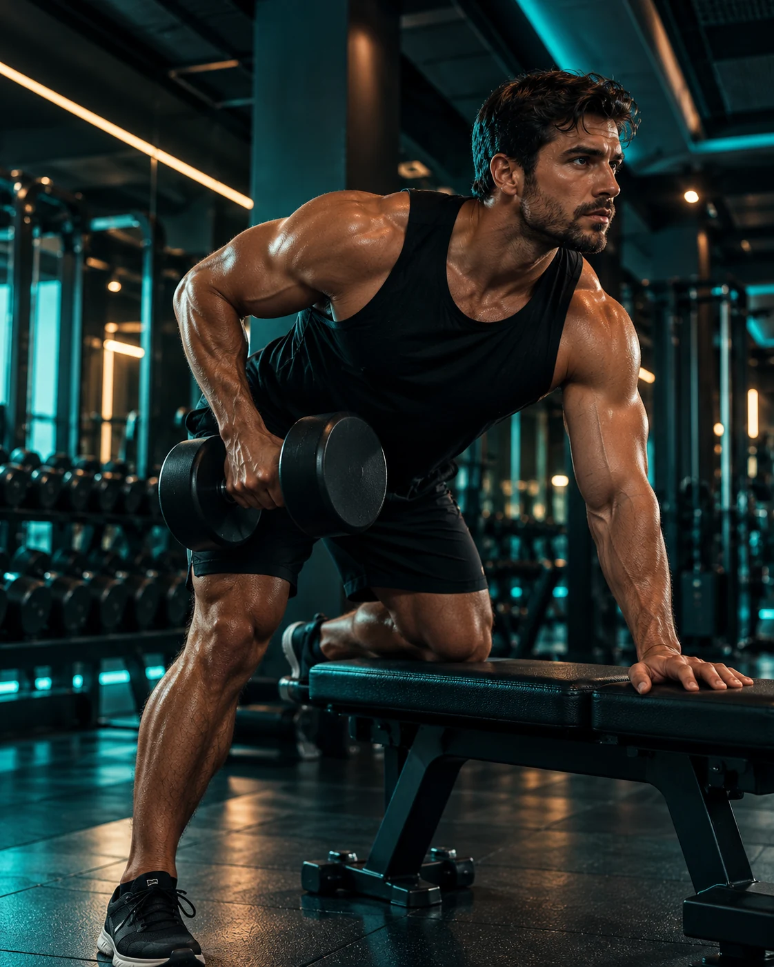 Ambiente de musculação